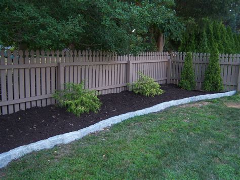 Backyard Mulch With Golden Thread Cypress And Belgian Block Ground