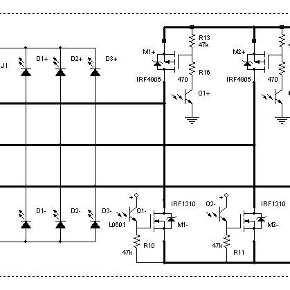 Electrical circuit of a transistor rectifier | Download Scientific Diagram