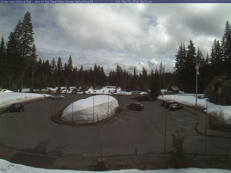 Famous Crater Lake Visitor Center Weather 2022