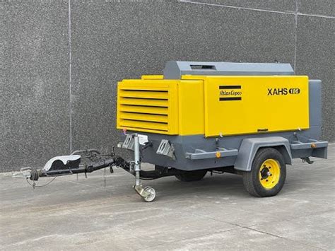 Atlas Copco Xahs Dd Mobile Compressor For Saleref P Youtube