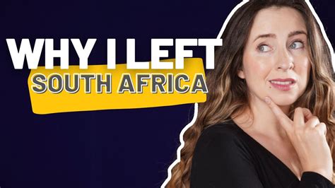 The Truth About South Africa 8 Reasons Why I Had To Leave And Start A