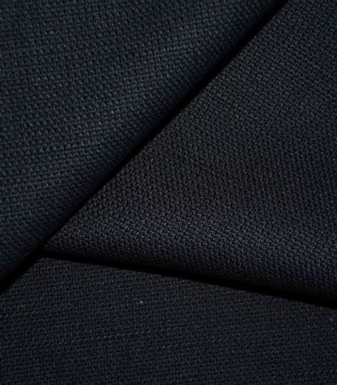 Black Dyed Double Cloth Cotton Fabric Fc Dinesh Exports