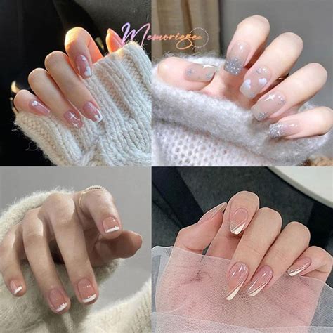 Jual Cod Ready Pcs Kuku Palsu Fake Nails D Nail Art Kuku Palsu