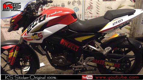 Pulsar 200 Ns Bajaj Pulsar Best Sticker New Stamp Modified Part2