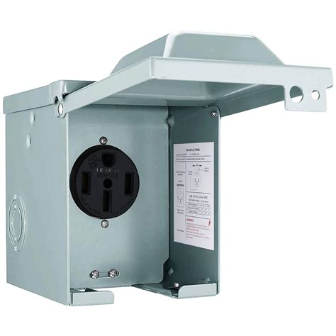 Buy Volt Rv Power Outlet Box Enclosed Lockable