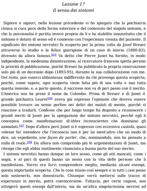 Freud S Introduzione Alla Psicoanalisi Prima E Seconda