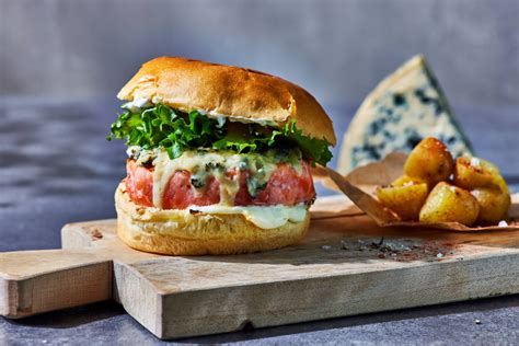 Burger Au Saumon Et Au Bleu Un D Lice Pour Tous Salma