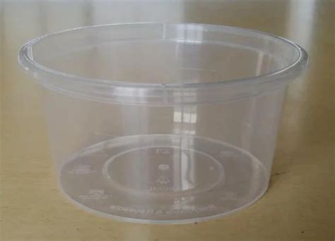 Polypropylene Ml Natural Pp Injection Moulded Containers At Rs