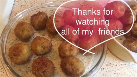 How To Cook Meatballmeatballs Fry Youtube