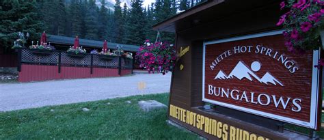 Miette Hot Springs Bungalows