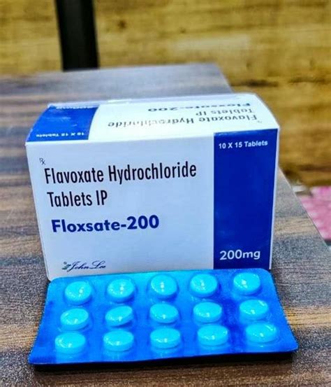 Flavoxate Hydrochloride Tablet 200 Mg JOHNLEE At Rs 286 Box In Mumbai