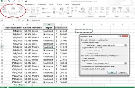 Consolidate Multiple Worksheets Into One Pivot Table Report Excel 2013 Free Printable