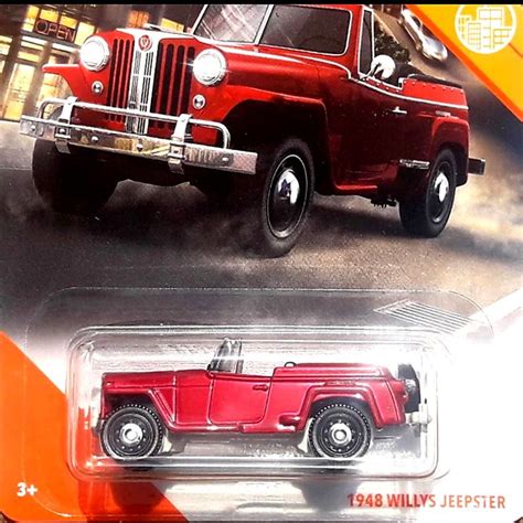 Jual MATCHBOX 1948 JEEP WILLYS 2022 COKLAT JEEPSTER 2020 MERAH 2024