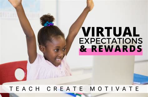 Virtual Classroom Expectations And Rewards Teach Create Motivate