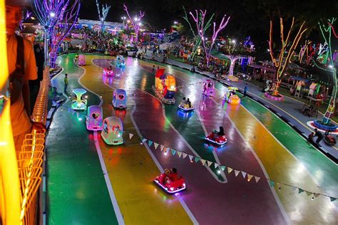 VIRAL Taman Bermain Di Bekasi Ini Wahana Warna Warni Alamanda Rainbow