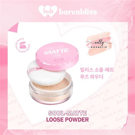 Jual BNB Barenbliss Soul Matte Loose Powder Korea Bedak Tabur Shopee