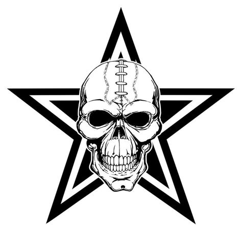 Dallas Cowboys Skull Dallas Cowboys Pinterest Skulls Cowboys And