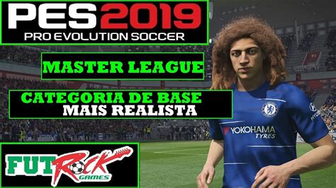 Pes Master League Como Ter Uma Categoria De Base Realista