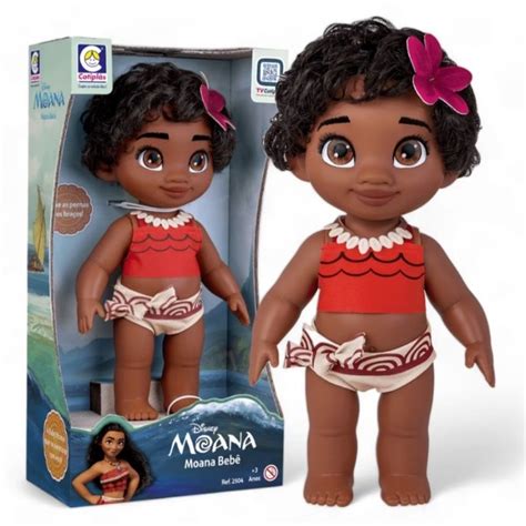 Boneca Moana Original - Boneca Princesa Moana Bebê Baby Disney Original | Shopee Brasil