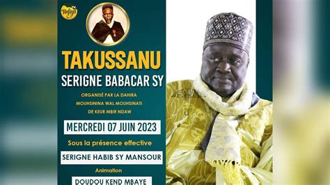 DIRECT KEUR MBIR NDAO Takussan Serigne Babacar Sy rta présidé par