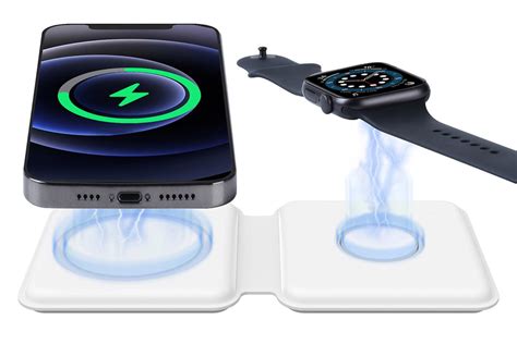 Keep Iphone Apple Watch Charged On The Go With Folding Wireless Charger