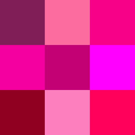 Magenta Color Palette Challenge Summer Color Palette Color Palette