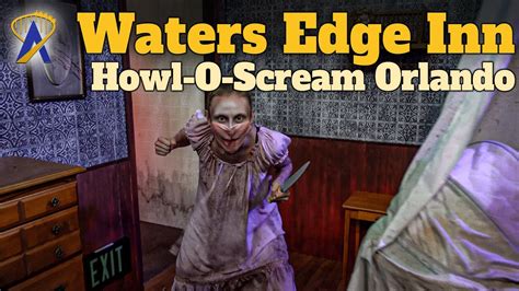 Waters Edge Inn Haunted House Full Walkthrough Howl O Scream Orlando