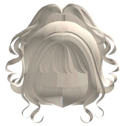 Cabelo Encaracolado Preppy Loiro Meio Para Cima E Meio Para Baixo Roblox