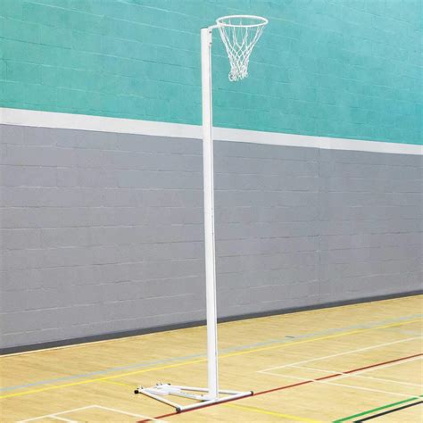 Buy Forza Regulation Alu80 Netball Posts Socketed Freestanding