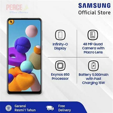 Jual Samsung Galaxy A21s 6 128 Resmi Sein Shopee Indonesia