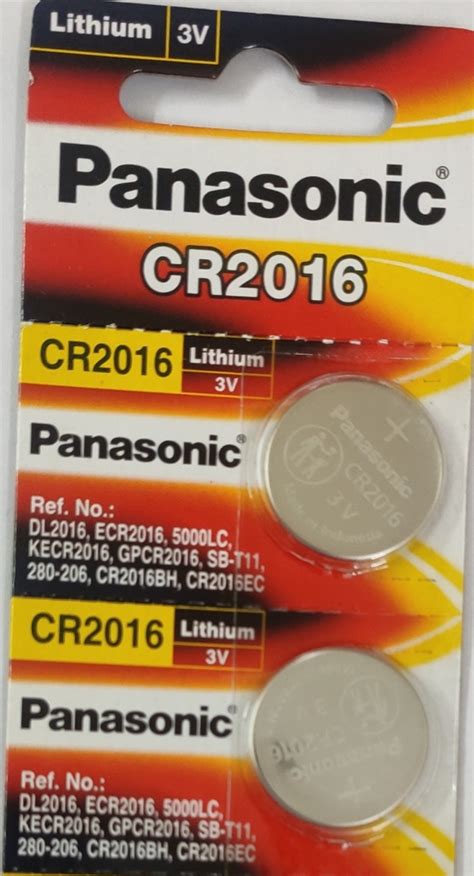 Panasonic Cr2016 Battery 3v Lithium Coin Cell Best Price 2024