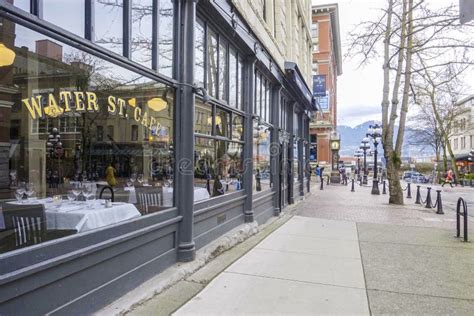 Beautiful Gastown District In Vancouver The Historic Old Town