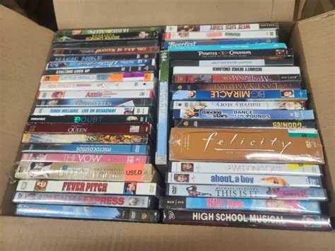 100 NEW WHOLESALE Lot DVD Movies Assorted Bulk Free Shipping Video Dvds