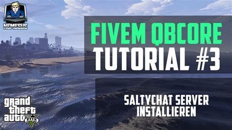 FiveM QBCore QBus Tutorial 3 SaltyChat Server Installieren Roleplay