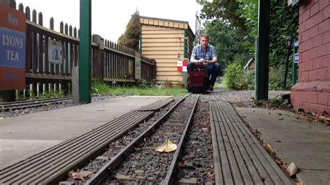 Rileys Miniature Railway Setting Up Youtube