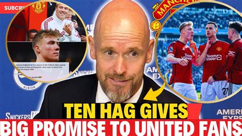 🔥out Now🚨man United News Breaks Silence Erik Ten Hag Brighton 0 2