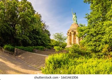 Hermann Monument Teutoburg Forest Germany Stock Photo 1661461006 ...