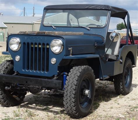 RARE 1953 Willys Jeep CJ3B High Hood 4x4 1st Year Model For Sale