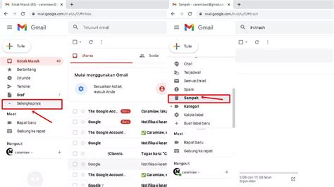 Cara Melihat Spam Di Gmail Terletak Di Menu Ini