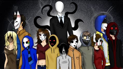 10 ГЕРОЕВ КРИПИПАСТЫ 10 Heroes Creepypasta Youtube