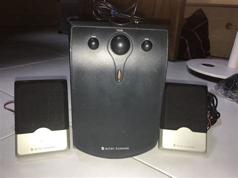 Altec Lansing I Powered Speaker System For Computer Audio