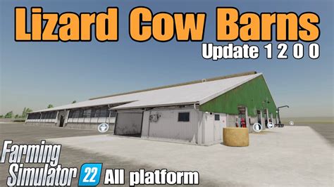 Lizard Cow Barns Fs Update For All Platforms Youtube