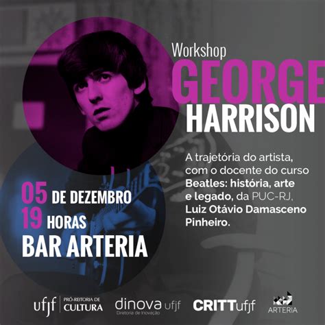 Critt Promove Workshop Sobre O Artista George Harrison Critt Centro