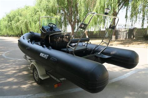 Hot Sale Camouflage Hull Fiberglass Rigid Rib Boats Inflatable Boat