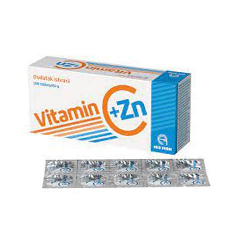 Ekofarm Vitamin C Sa Cinkom Tbl 100x