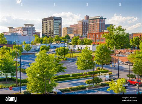 Greenville South Carolina Usa Downtown Buildings Stock Photo Alamy