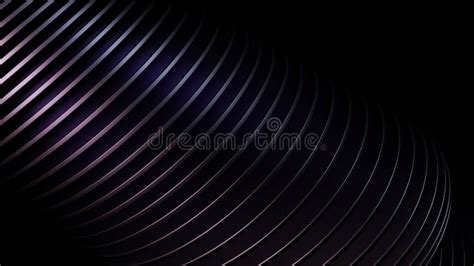 Abstract Bending Metal Spring Design Wide Rings Creating Effect Of
