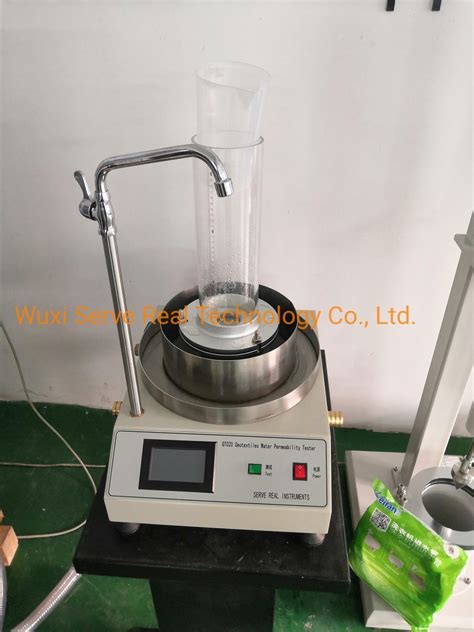 Geotextiles Vertical Water Permeability Tester Constant Head