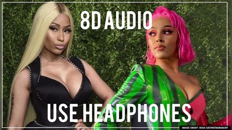 Doja Cat Ft Nicki Minaj Say So Remix 8D AUDIO YouTube