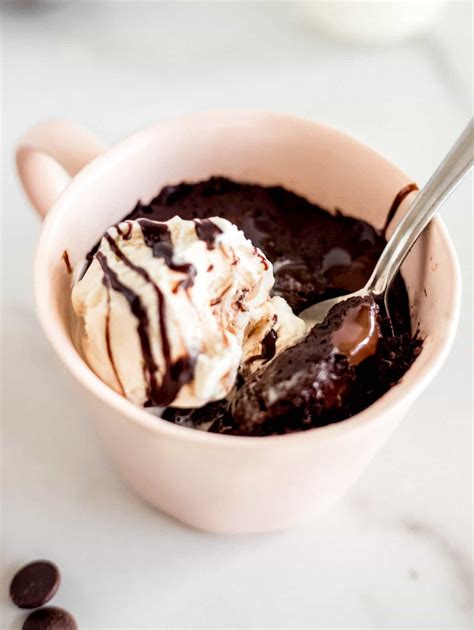 Easy Microwave Mug Brownie Spoonful Of Flavor